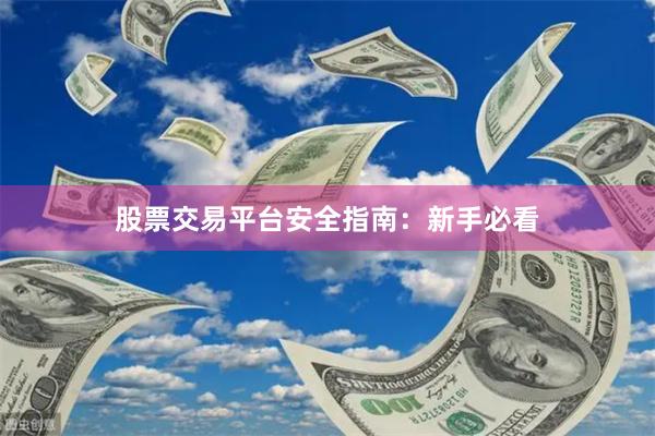 股票交易平台安全指南：新手必看